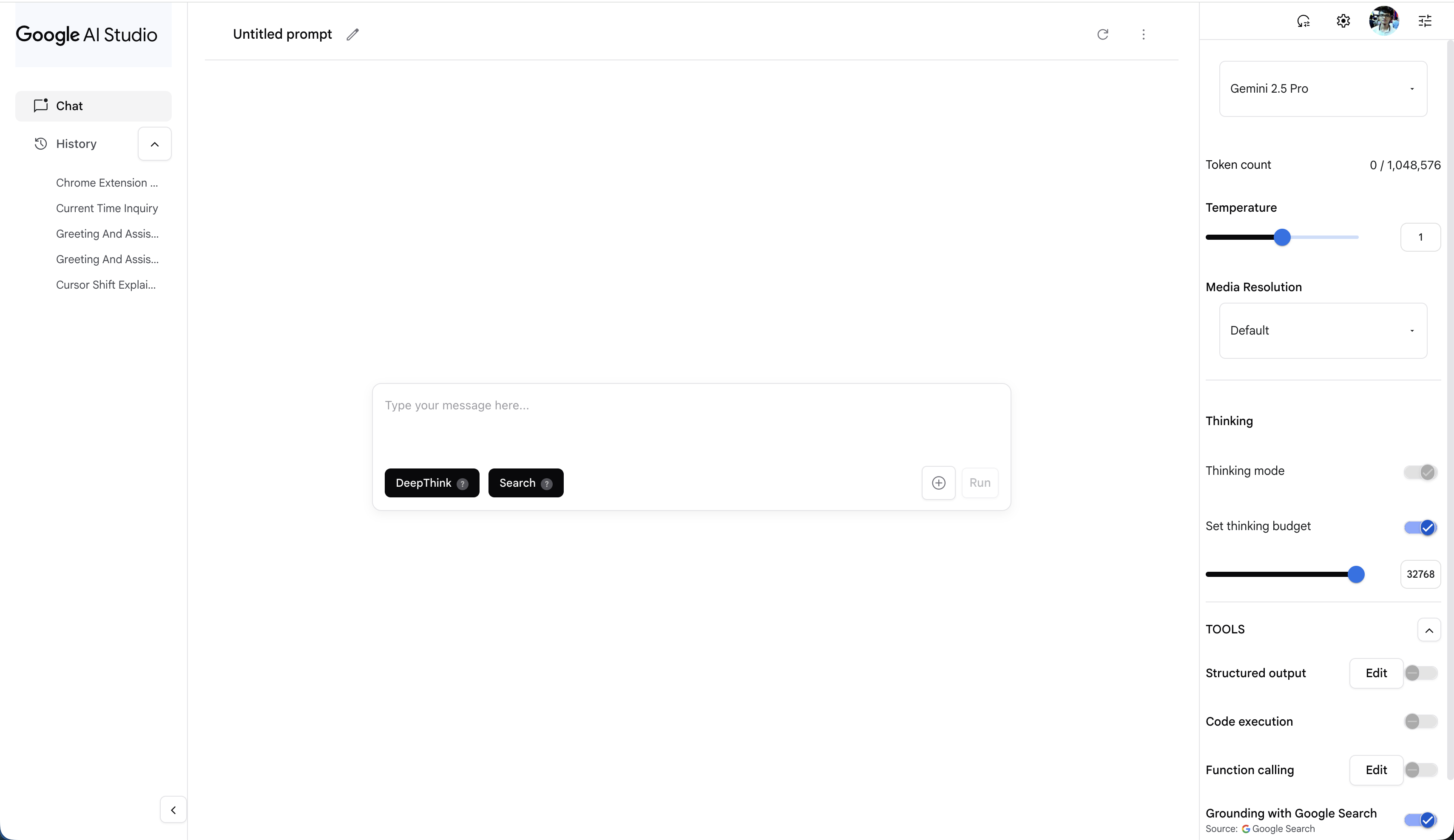 Better UI for Google AI Studio - Before and After Interface Comparison